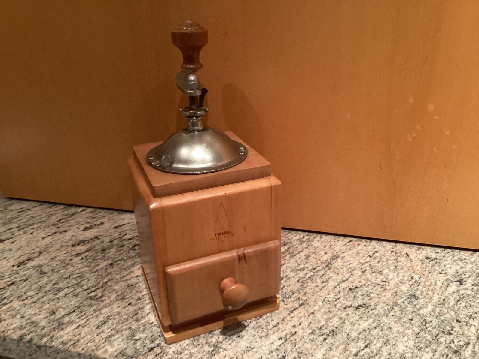 Twergi koffiemolen vintage, Antiek en Kunst, Ophalen of Verzenden
