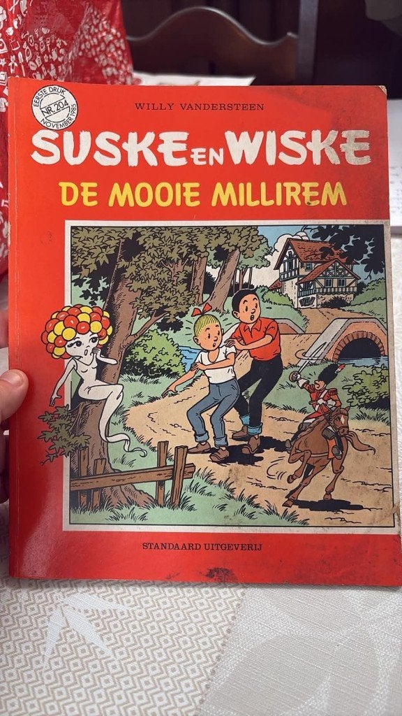 Suske en Wiske, Willy Vandersteen, Eén stripboek, Ophalen, Gelezen