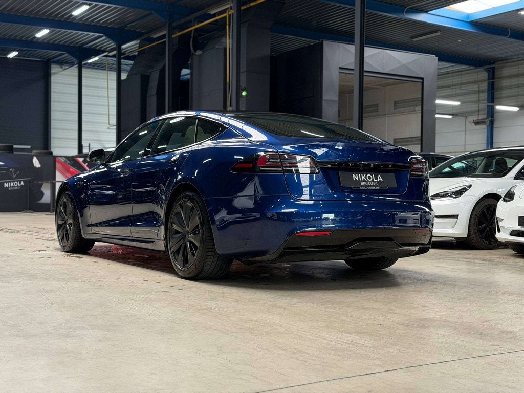 Tesla Model S LONG RANGE - FACELIFT - FULL SELF DRIVE ACTIVE, Autos, Cuir, Achat, Beige, Entreprise