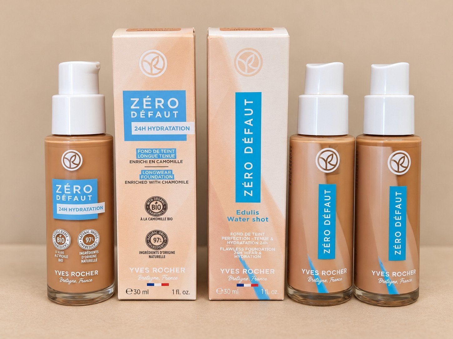 Yves Rocher Fond de Teint Zéro Défaut – €15/stuk
30 ml – tin, Ophalen of Verzenden