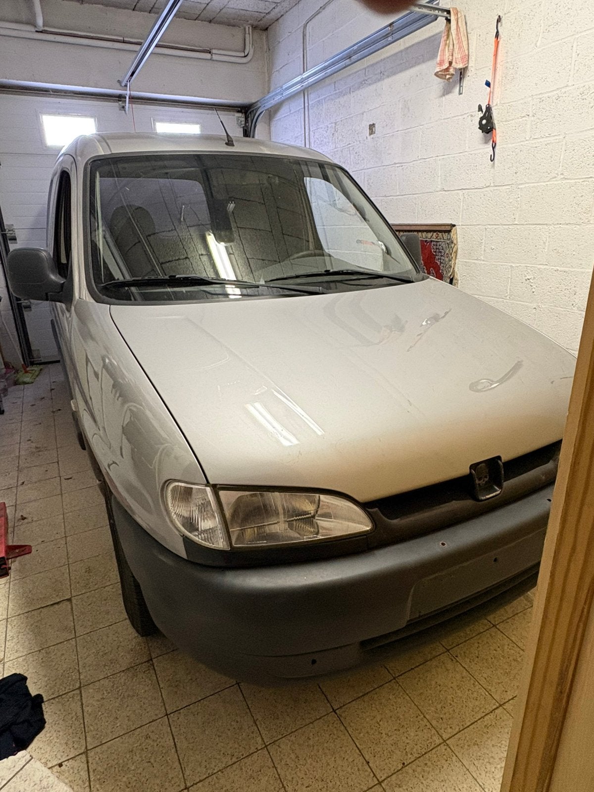 Peugeot partner 1.9d lichte vracht, Argent ou Gris, Achat, 2 places, Boîte manuelle