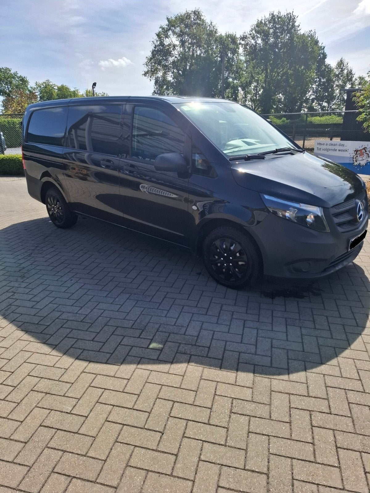 mercedes vito 114cdi automaat in zeer goede staat, Stof, Zwart, Mercedes-Benz, Diesel