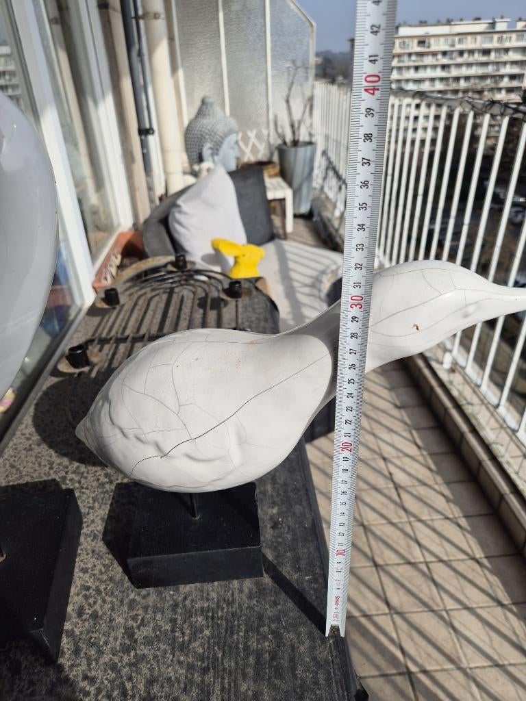 Lot de 4 Sculptures Oiseaux Marins – Botteccino Collection, Enlèvement, Utilisé