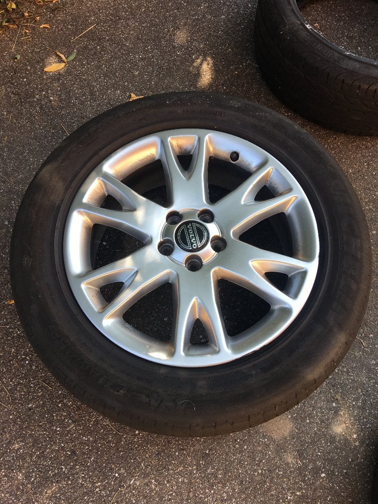 4 jantes Volvo Atlantis 18 pouces originales, Autos : Pièces & Accessoires, Pneus & Jantes, Pneus et Jantes, 4 Saisons, 18 pouces
