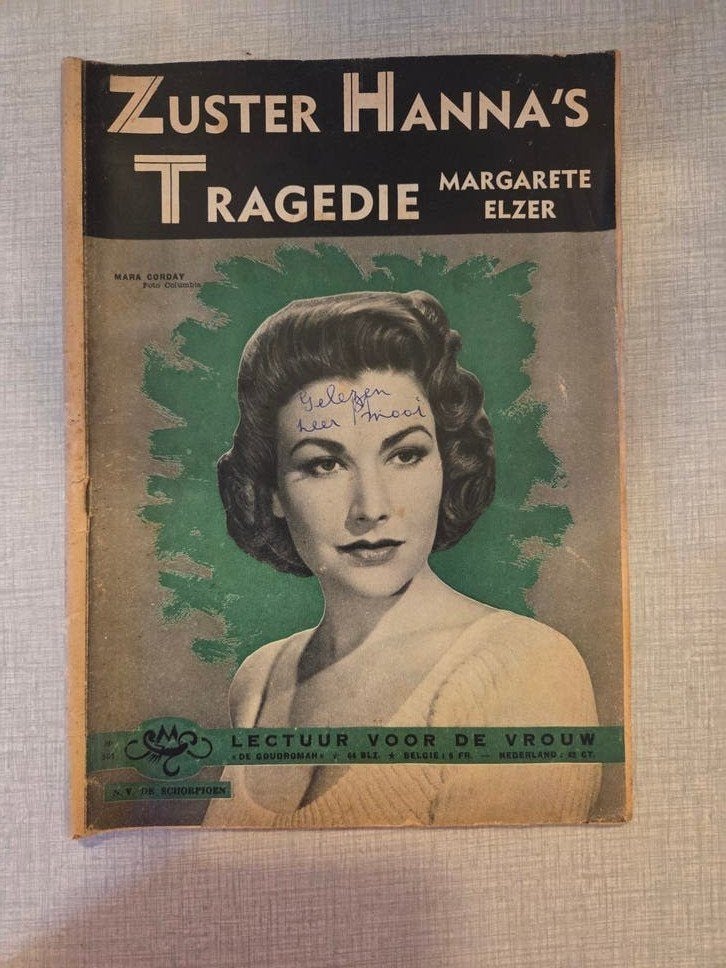 Lectuur voor de vrouw, " De Goudroman", Ophalen of Verzenden, Gelezen, Damesbladen
