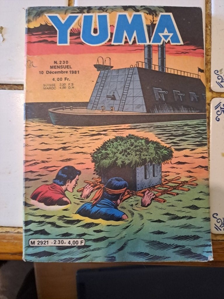 Yuma décembre 1981, Livres, Lug, Une BD, Enlèvement, Utilisé