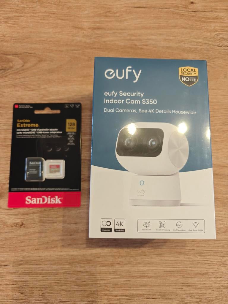 eufy S350 camera de securité., Mouvement, Enlèvement ou Envoi, Système complet, Neuf