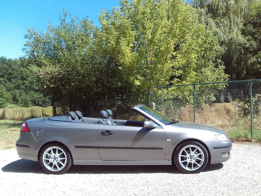 SAAB CABRIO Benzine Vector FULL 150PK TURBO 18"ALU GPS TOP !, Cuir, Argent ou Gris, Achat, 110 kW