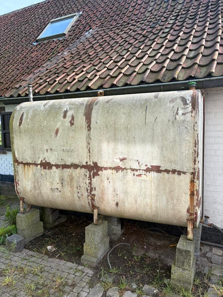 Mazout tank, Ophalen, Zo goed als nieuw