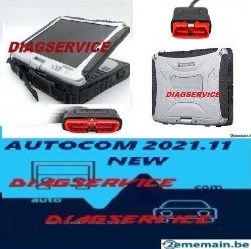 PANASONIC CF19 i5 RUGGED DIAGNOSTIC AUTO DEL-PHI AUTO-COM, Enlèvement, Utilisé