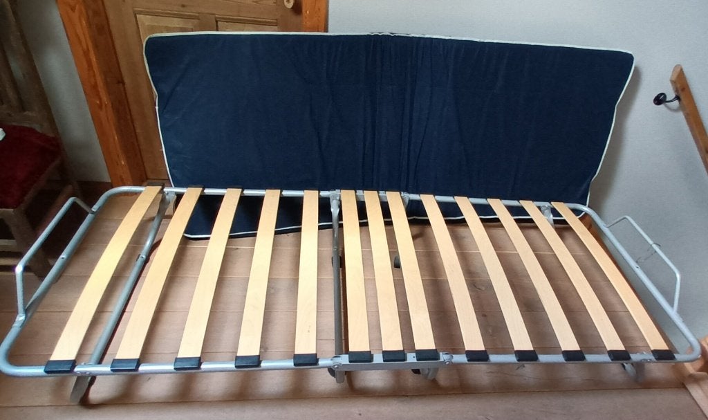 Plooibed 1 persoon, Ophalen, Eenpersoons, 200 cm, Metaal