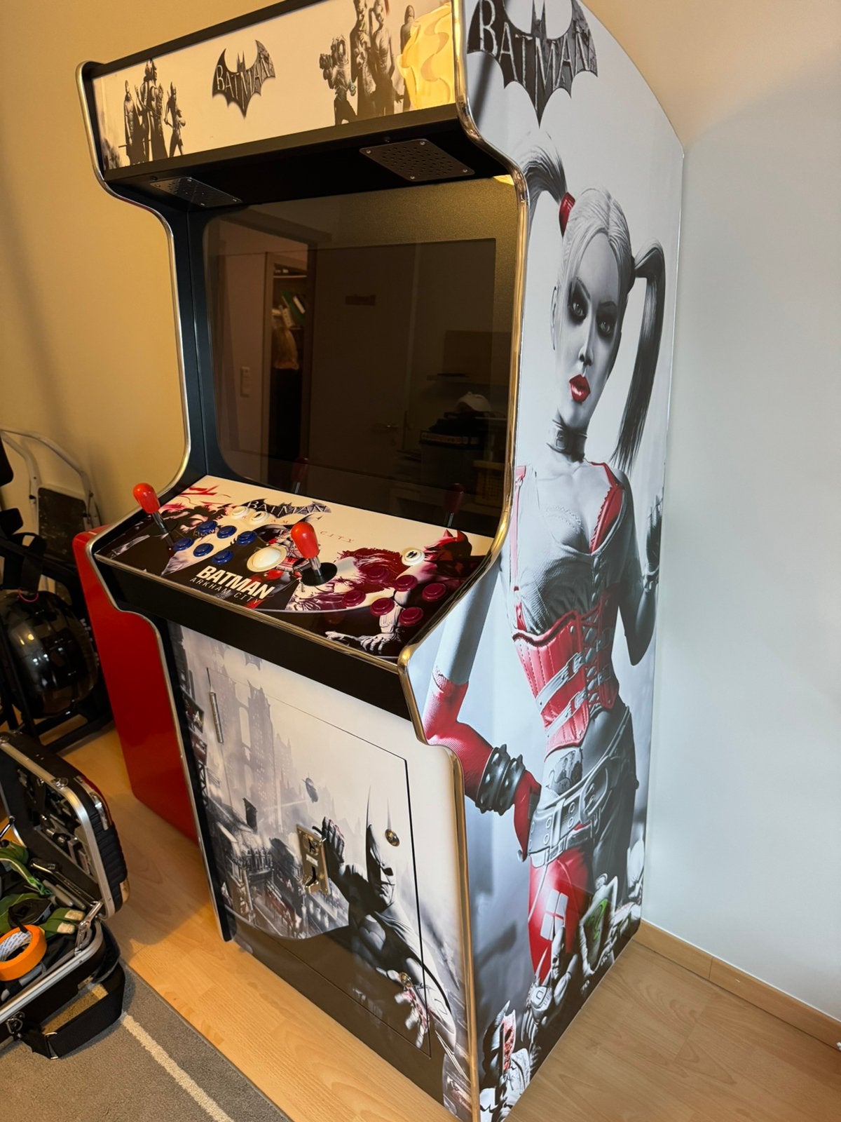 Arcade batman/harley quin, Verzamelen, Automaten | Overige, Ophalen, Zo goed als nieuw