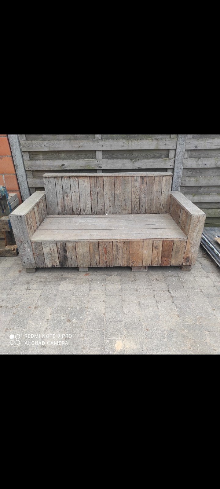 tuinbank recuperatiehout, Tuin en Terras, Ophalen