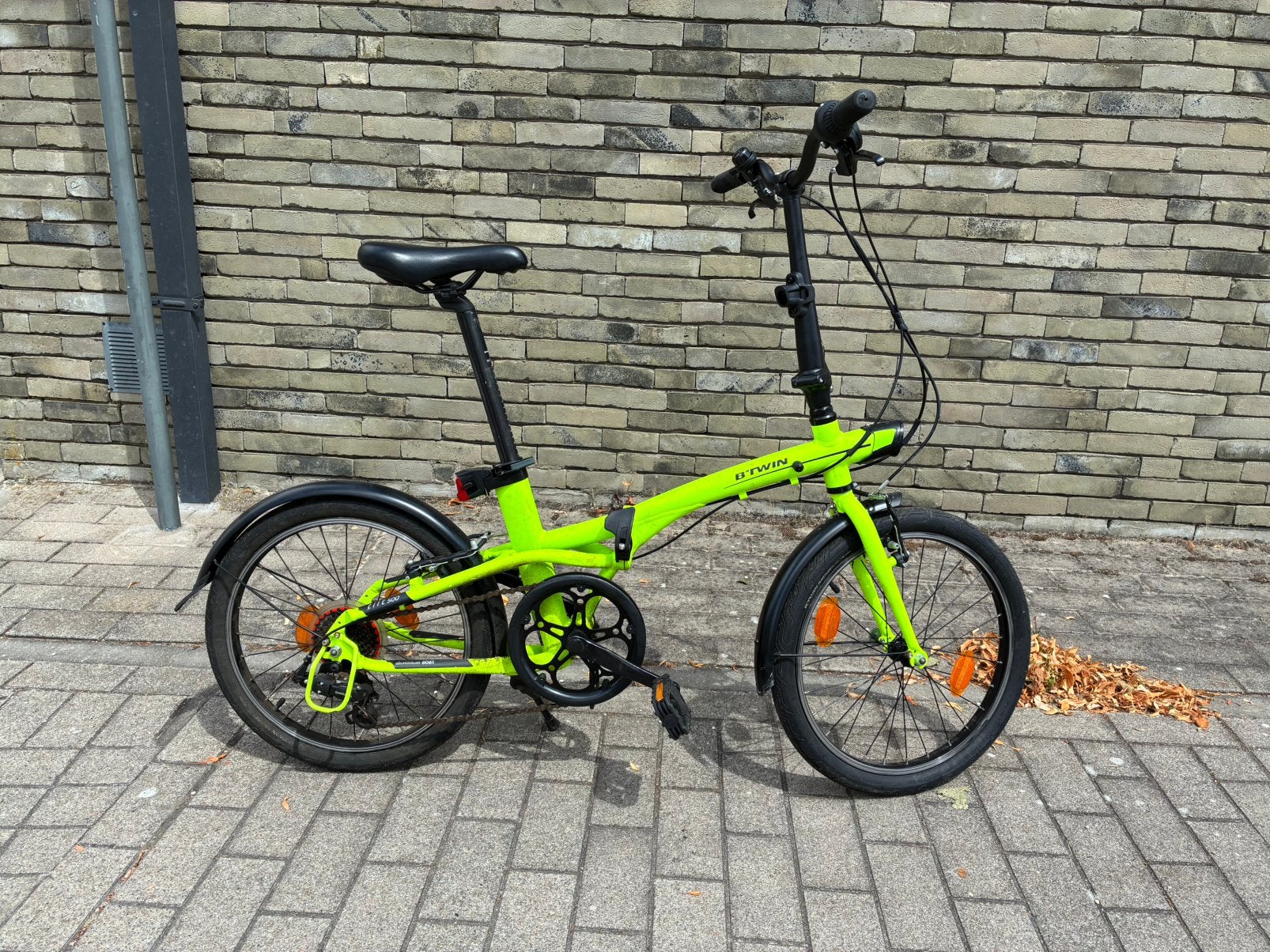 Plooifiets decathlon, Vélos & Vélomoteurs, Vélos | Vélos pliables, Autres marques, Vitesses, Frein sur jante, Enlèvement