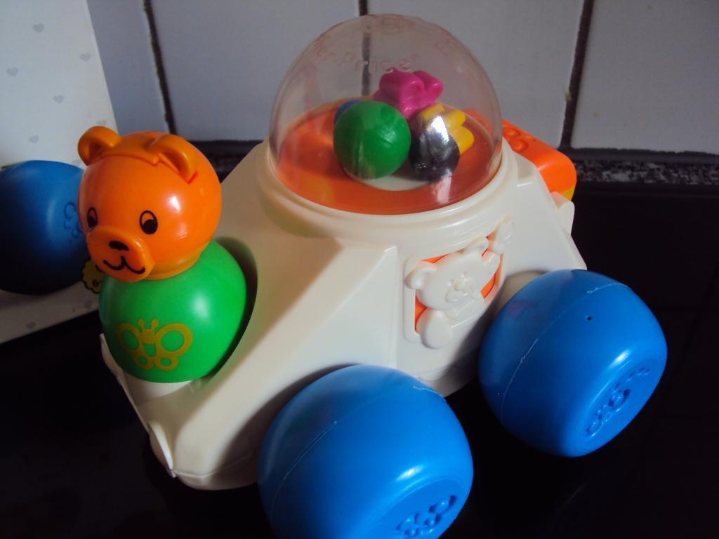 Fisher Price POP-POP CAR #1011*VINTAGE*1987NIEUW STAAT*, Kinderen en Baby's, Speelgoed | Fisher-Price, Ophalen of Verzenden