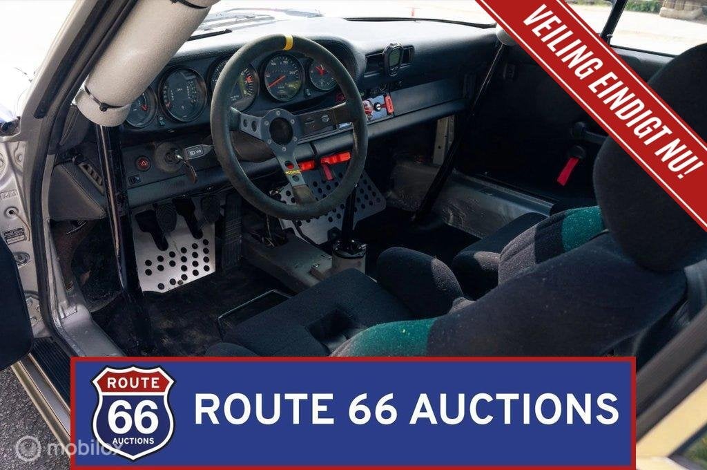 Porsche 911 Carrera 3.0 | 1977 | Route 66 Auctions, Auto's, Zwart, Bedrijf, Overige carrosserie, Porsche