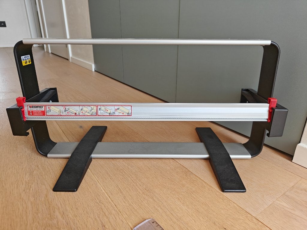 Papierrolhouder Legro, Ophalen