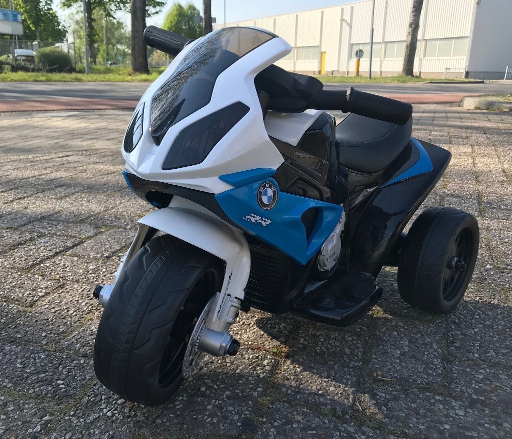 Elektrische kinder BMW S1000RR 6V Kinder motor blauw!, Nieuw