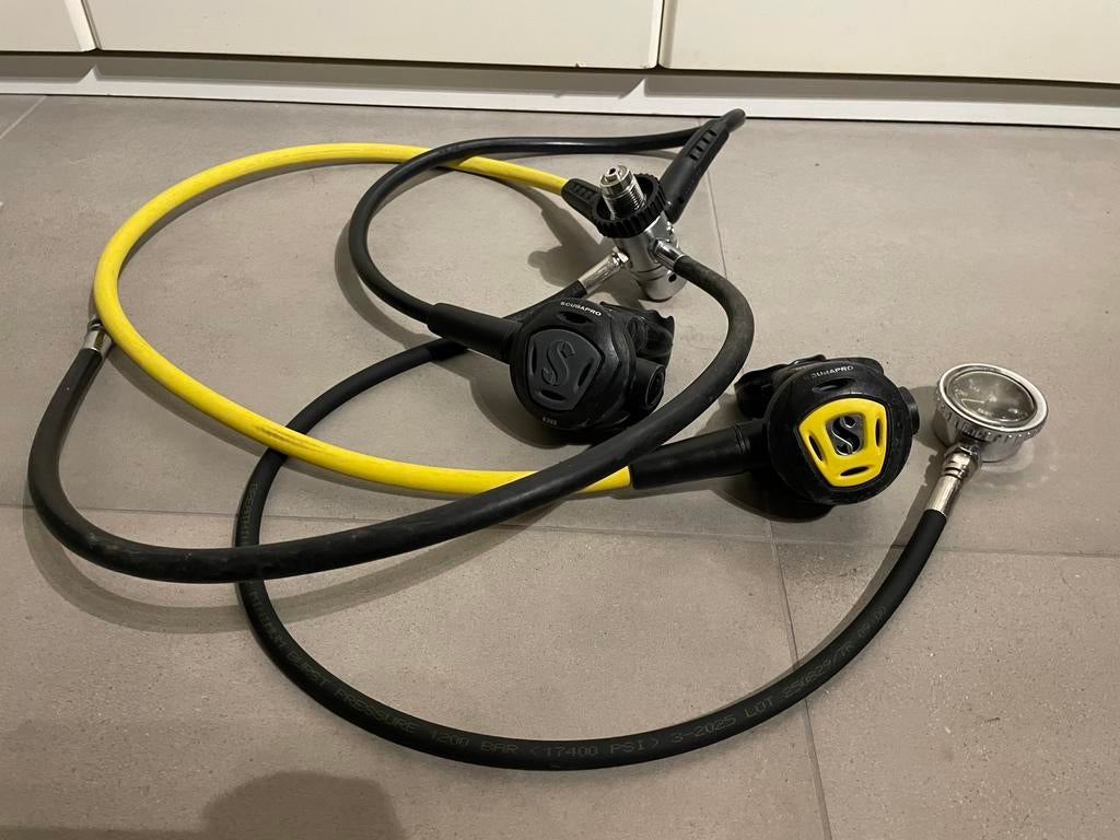Ontspanner Scubapro DIN 300bar, Watersport en Boten, Ophalen of Verzenden, Gebruikt
