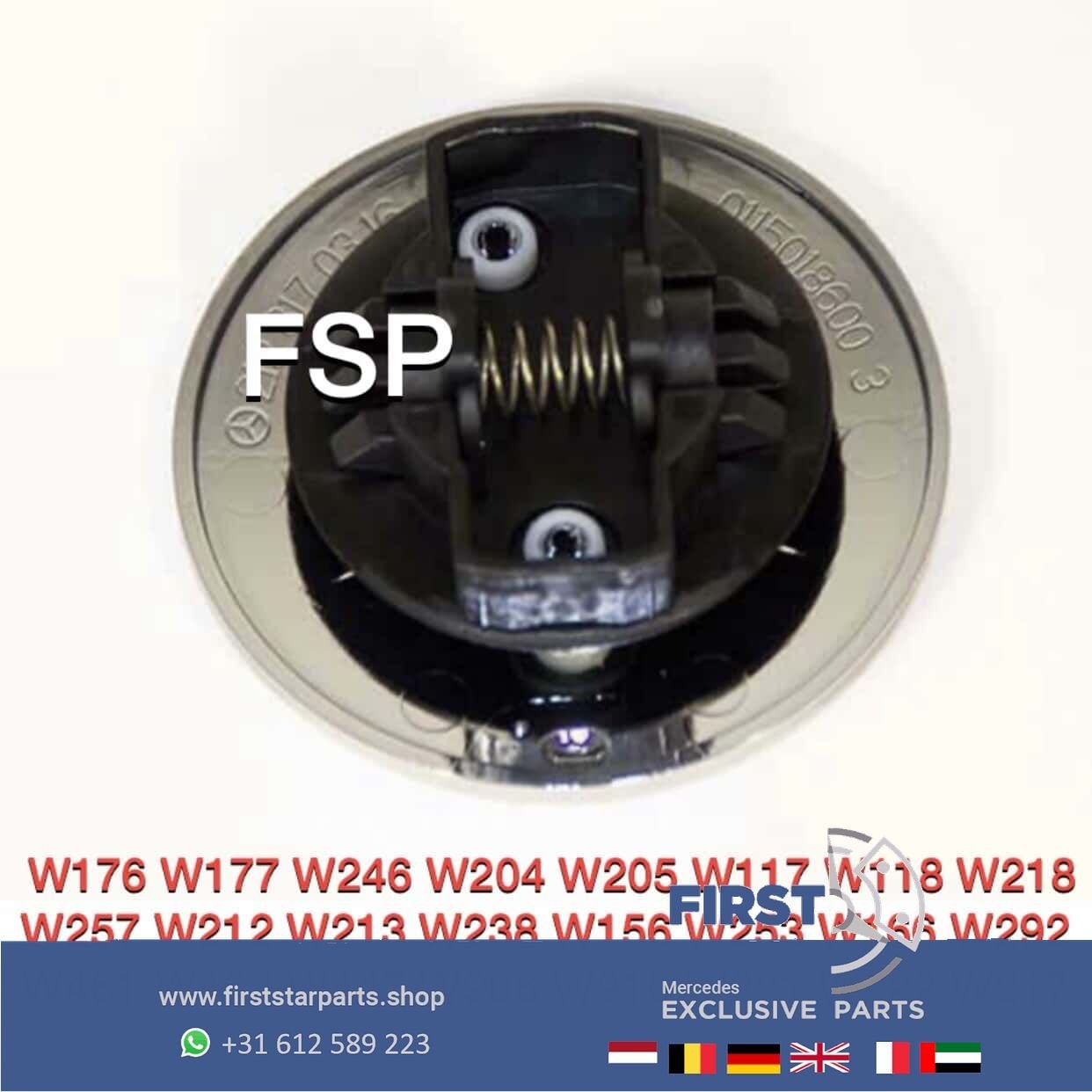 Mercedes MOTORKAP EMBLEEM LOGO W177 W118 W205 W213 W253 W166, Utilisé, -, -, Enlèvement ou Envoi