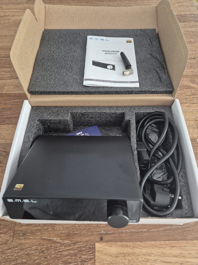 SMSL AO100 versterker, Audio, Tv en Foto, Versterkers en Ontvangers, Overige merken, Ophalen of Verzenden, Zo goed als nieuw, 60 tot 120 watt