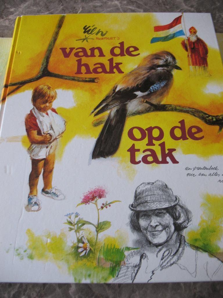 Boek. Rien Poortvliet. Van de Hak op de Tak., Rien Poortvliet, Ophalen of Verzenden, Zo goed als nieuw, Schilder- en Tekenkunst