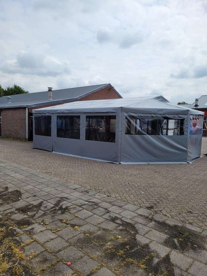 feesttent, Jardin & Terrasse, Tonnelles, Comme neuf, Autres types, 2 mètres ou plus, 8 mètres et plus, 6 mètres ou plus, Pliable