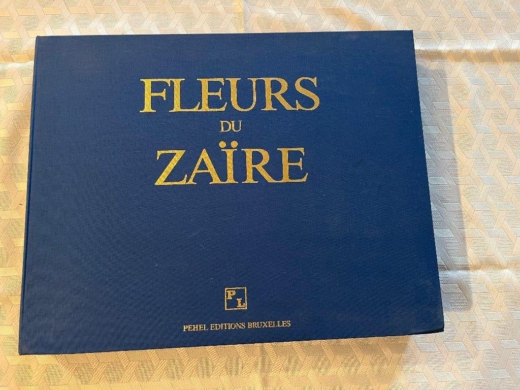 Édition collector « Fleurs du Zaïre » - Coffret aquarelle, Enlèvement