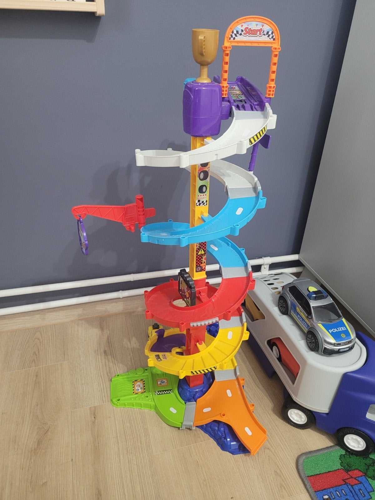 Toet toet auto tornado stuntpark, Kinderen en Baby's, Speelgoed | Vtech, Ophalen