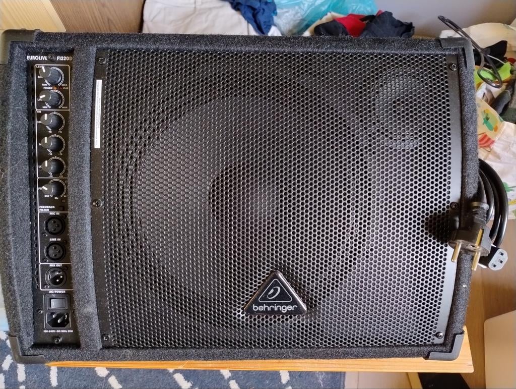 Behringer F1220D Floormonitor, Muziek en Instrumenten, Versterkers | Keyboard, Monitor en PA, Zo goed als nieuw, Monitor(versterker)