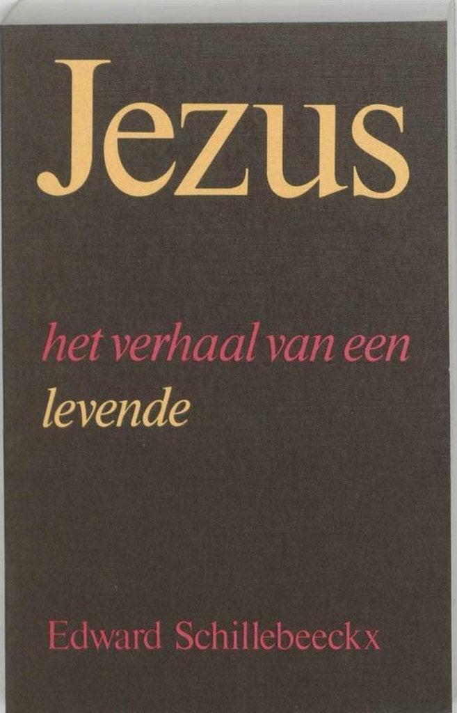 Boek Jezus:het verhaal van een levende/Schillebeeckx Edward, Boeken, Humor, Ophalen of Verzenden, Gelezen