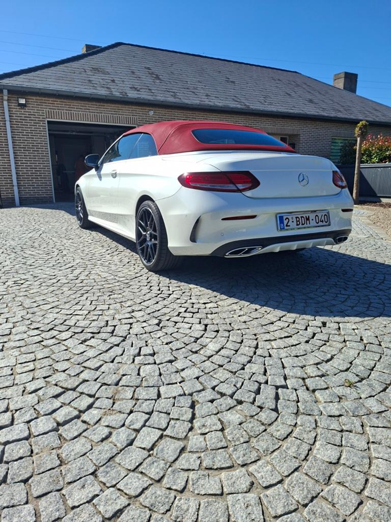 Mercedes c w205 cabrio amg line, Automaat, 4 zetels, Achterwielaandrijving, Euro 6