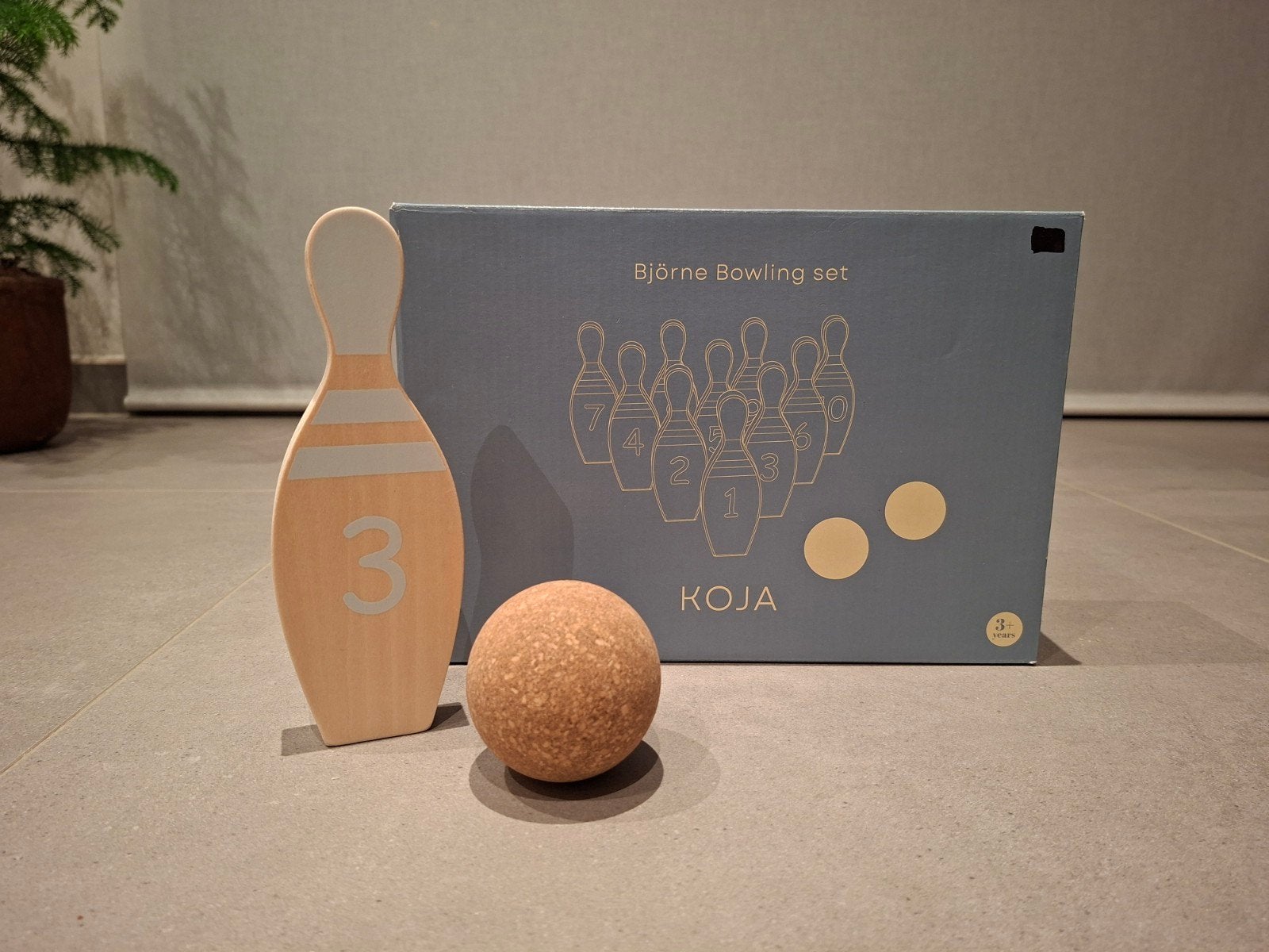 Koja bjorne bowling set, Ophalen