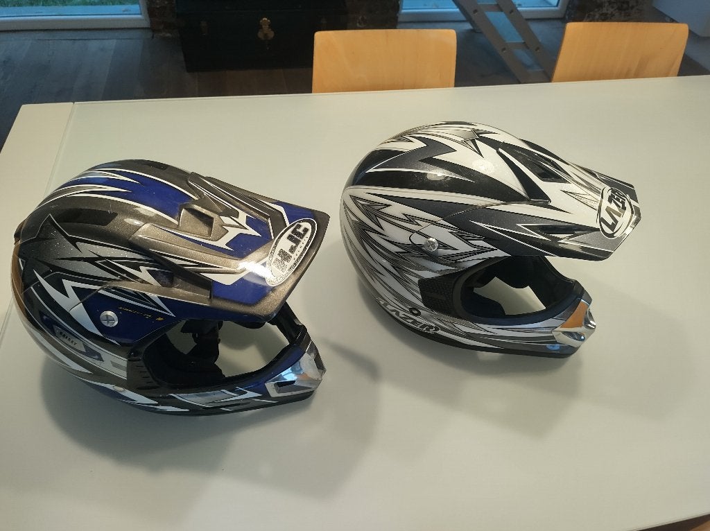 motohelm 15€/pièce, Motos, Lazer, M, Seconde main, Casque off road