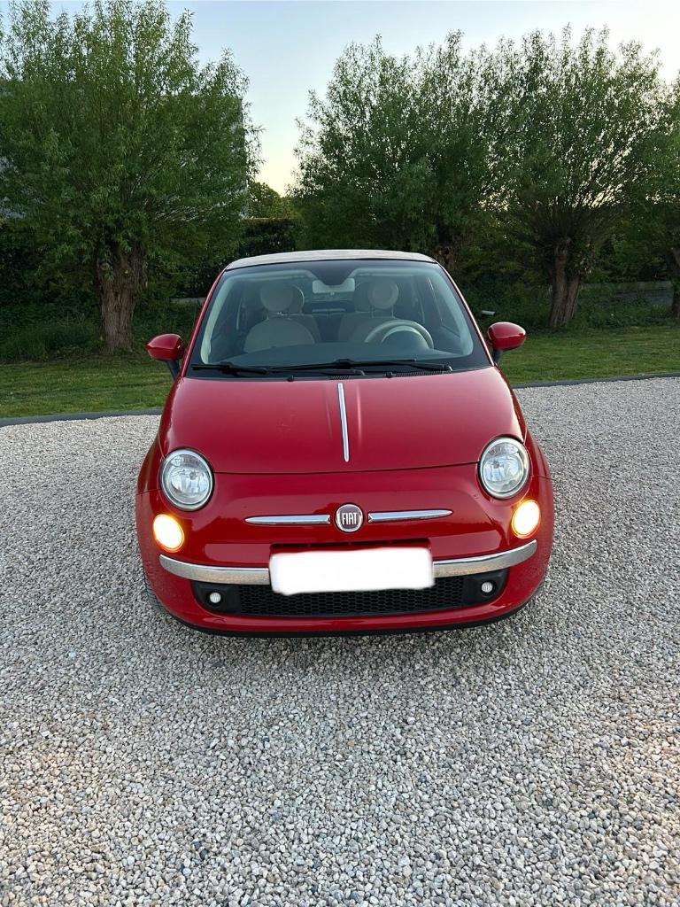Fiat 500 cabrio, Auto's, Fiat, Voorwielaandrijving, Euro 5, Zwart, Cabriolet