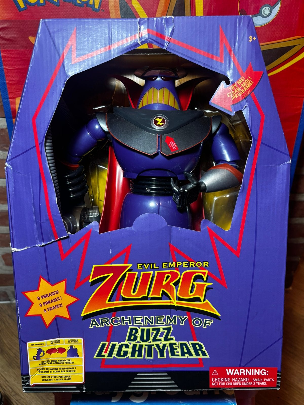 Figurine parlante Zurg Disney Pixar Toy Story, Enlèvement ou Envoi, Neuf