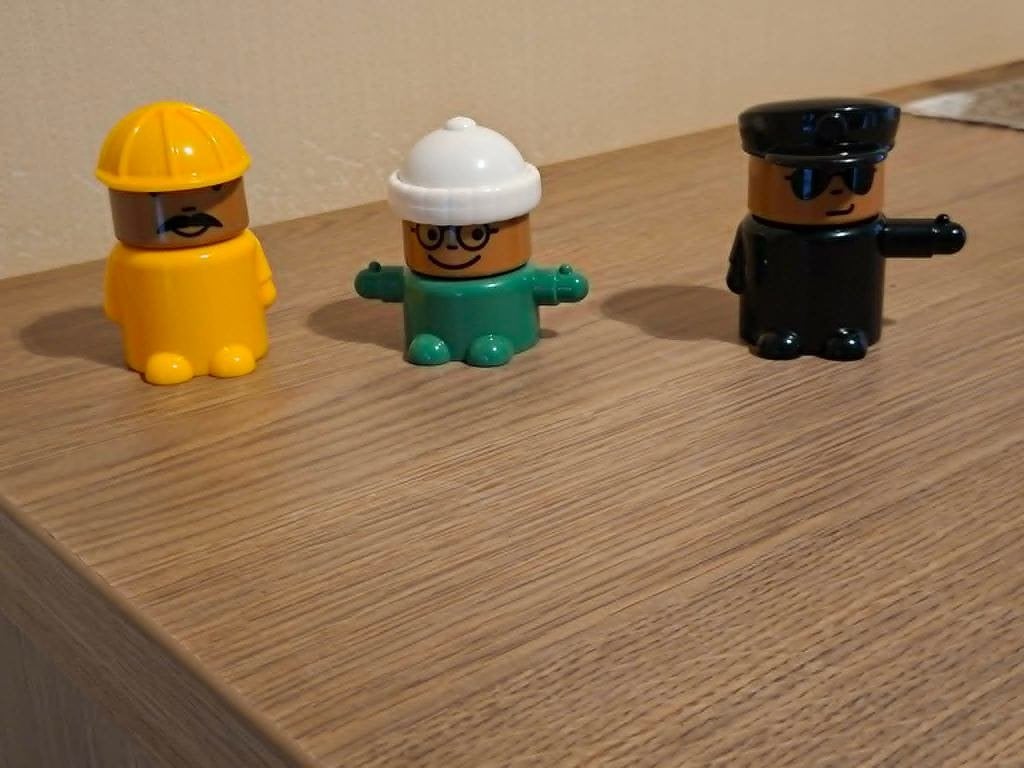3 plastic speelfiguren Lillabo-serie van Ikea, Kinderen en Baby's, Ophalen of Verzenden, Zo goed als nieuw