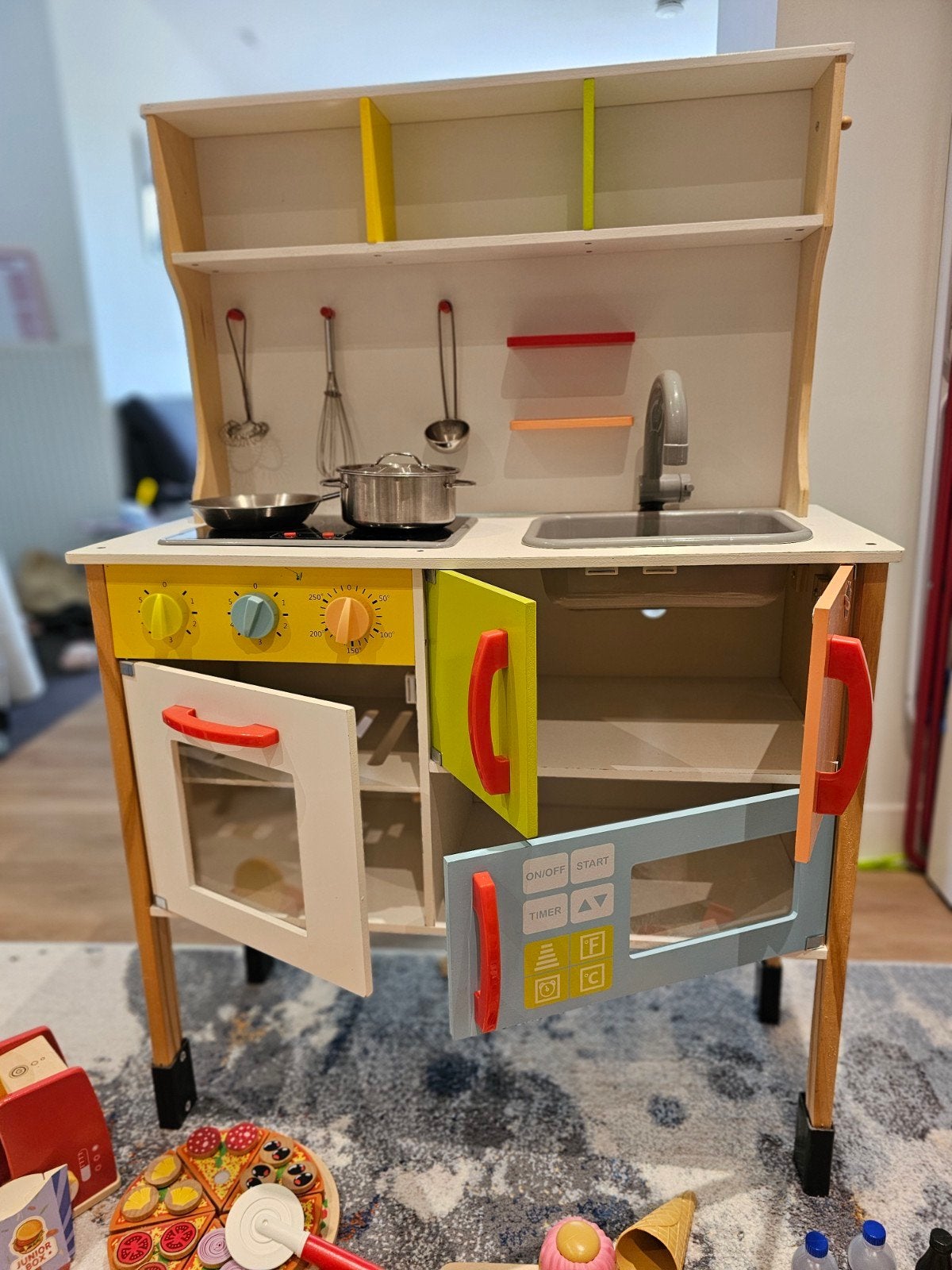 Cuisine pour enfants, Ophalen of Verzenden, Hout