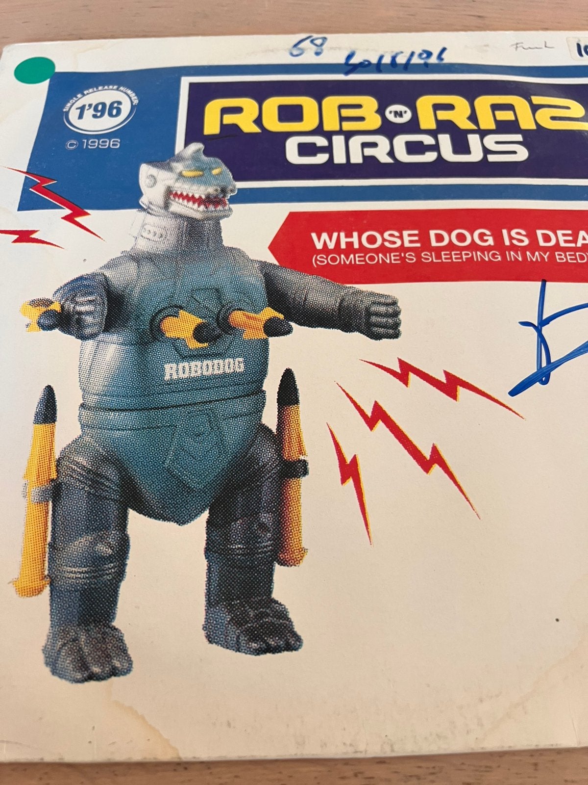 Rob n raz circus - whose dog is dead, CD & DVD, Vinyles | Dance & House, Enlèvement ou Envoi, Comme neuf, Electro