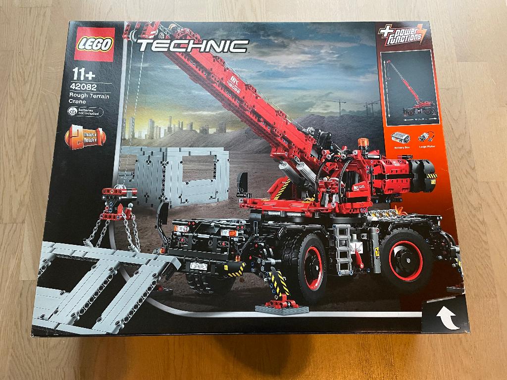 Lego 42082 - Rough Terrain Crane (MISB), Enlèvement