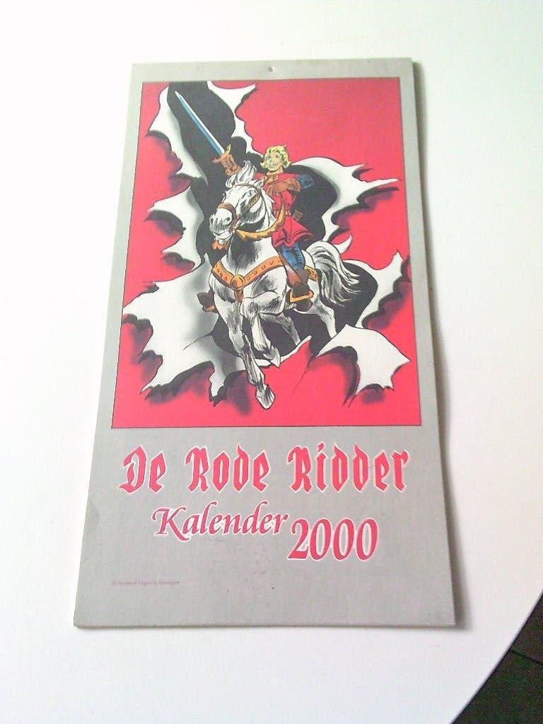 kalender de rode ridder 2000 - nr 181 /250, Ophalen, Zo goed als nieuw
