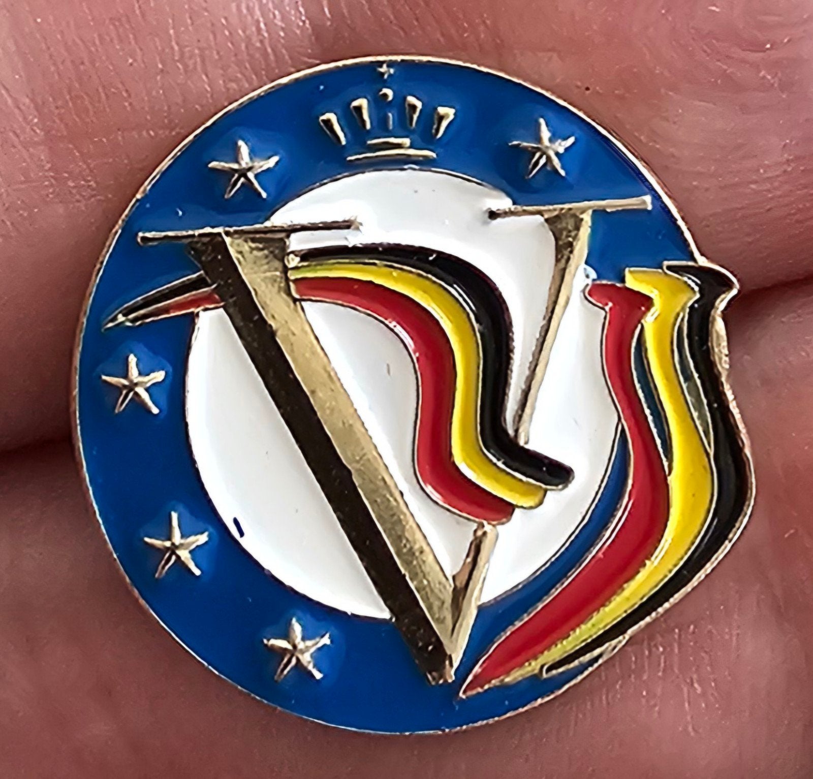 Pin Veteraan Defensie ABL, Verzamelen, Ophalen of Verzenden, Landmacht, Embleem of Badge