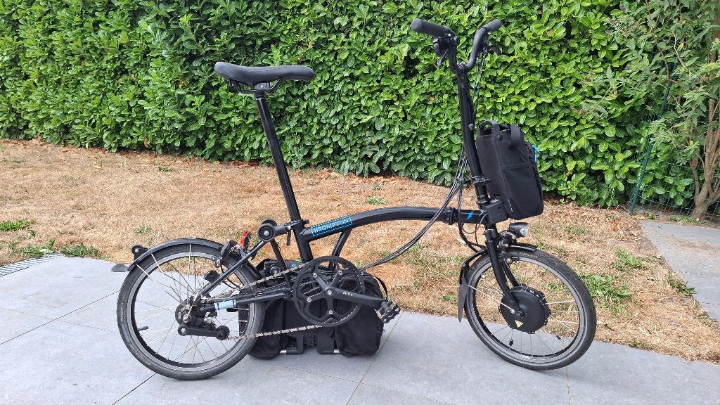 Brompton Electric, Vitesses, Frein sur jante, Comme neuf, Enlèvement