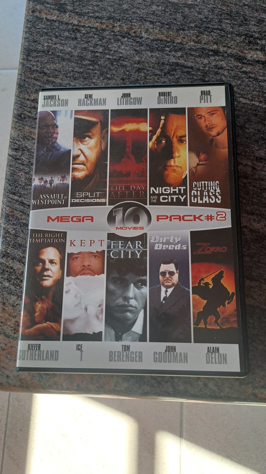 Dvd met 10 films, Ophalen, Nieuw