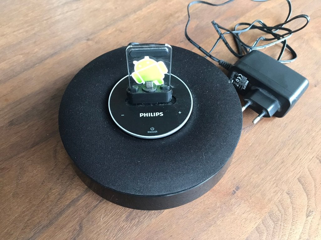 Wekker Klok Philips Fidelio AS111 Docking Station   µh, Enlèvement ou Envoi, Station d'accueil, Téléphone