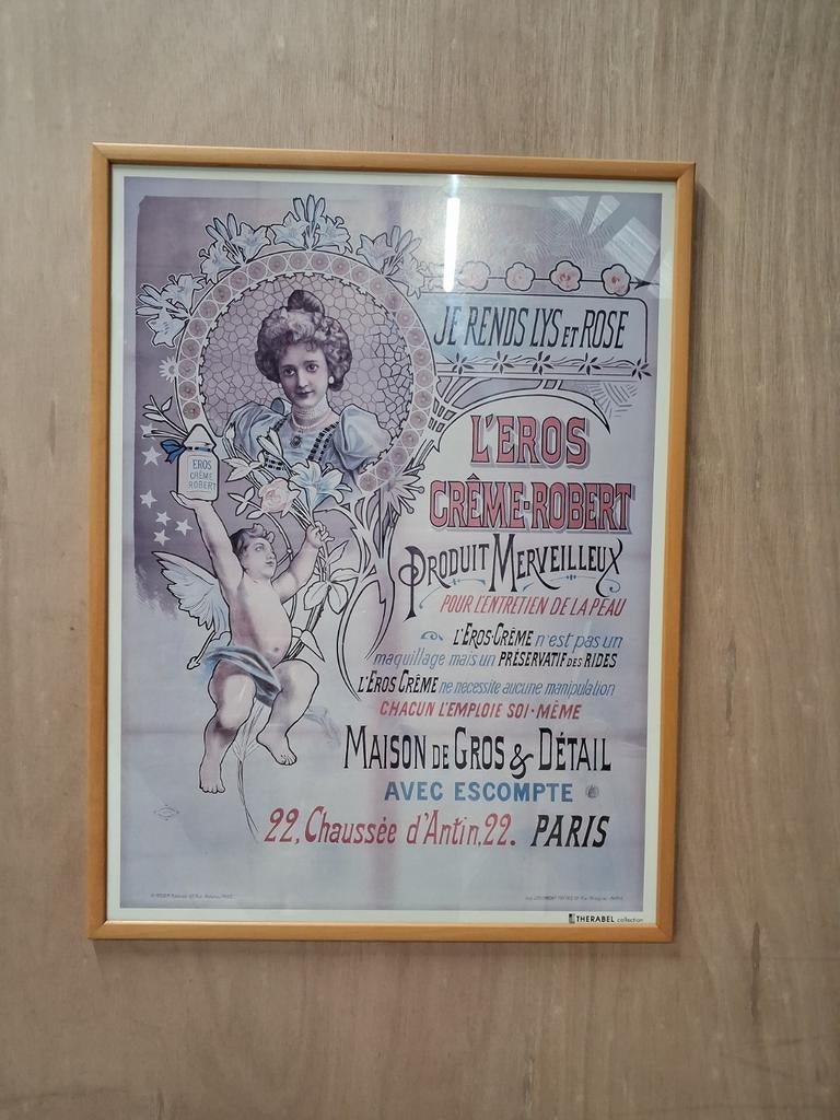 Kader met affiche, Verzamelen, Ophalen