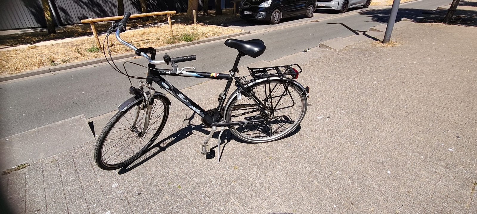 Herenfiets, Ophalen, Gebruikt