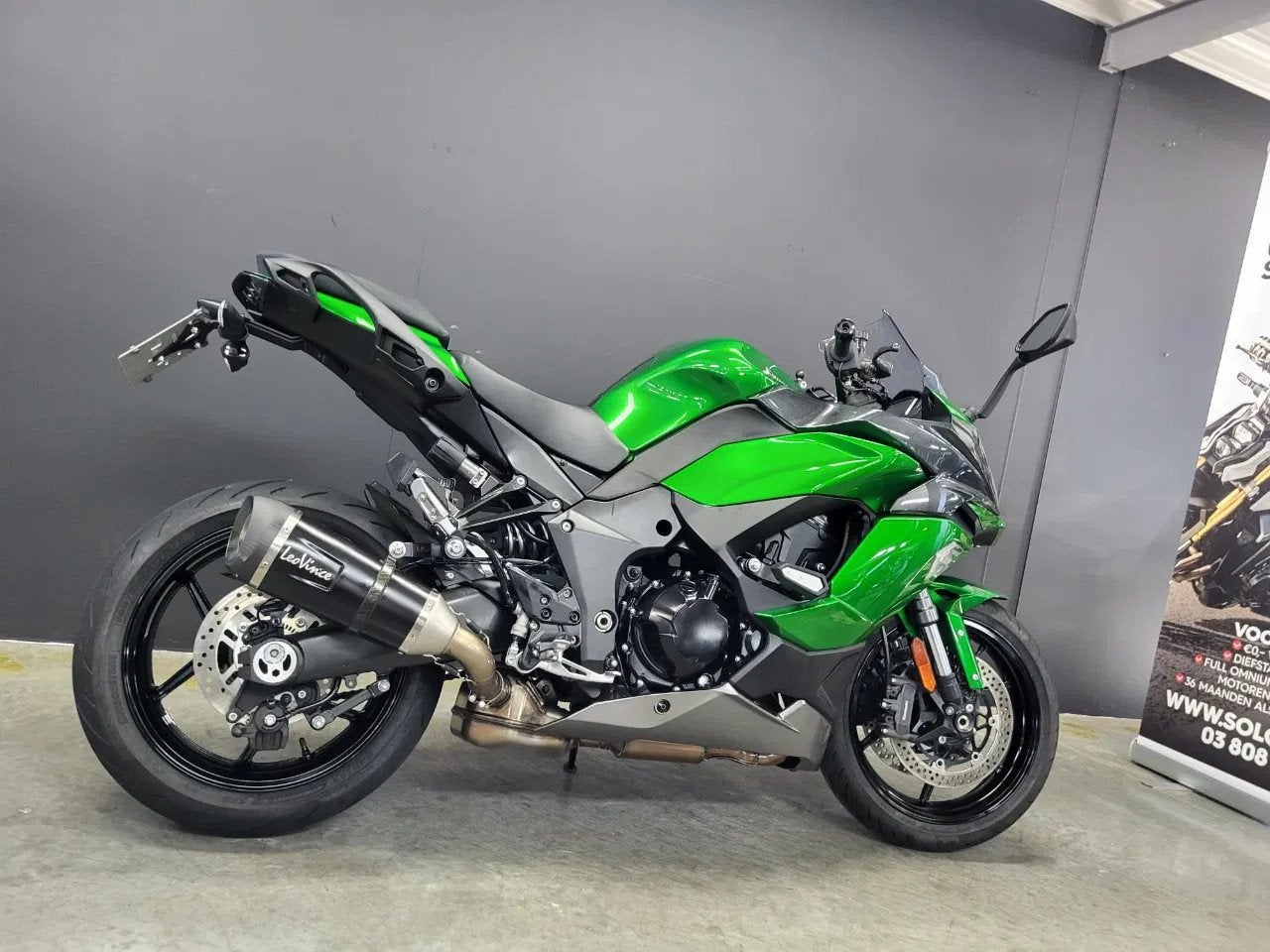 Kawasaki Ninja 1000SX met LeoVince sportdemper (bj 2020), Bedrijf, Overig, Meer dan 35 kW, 1000 cc