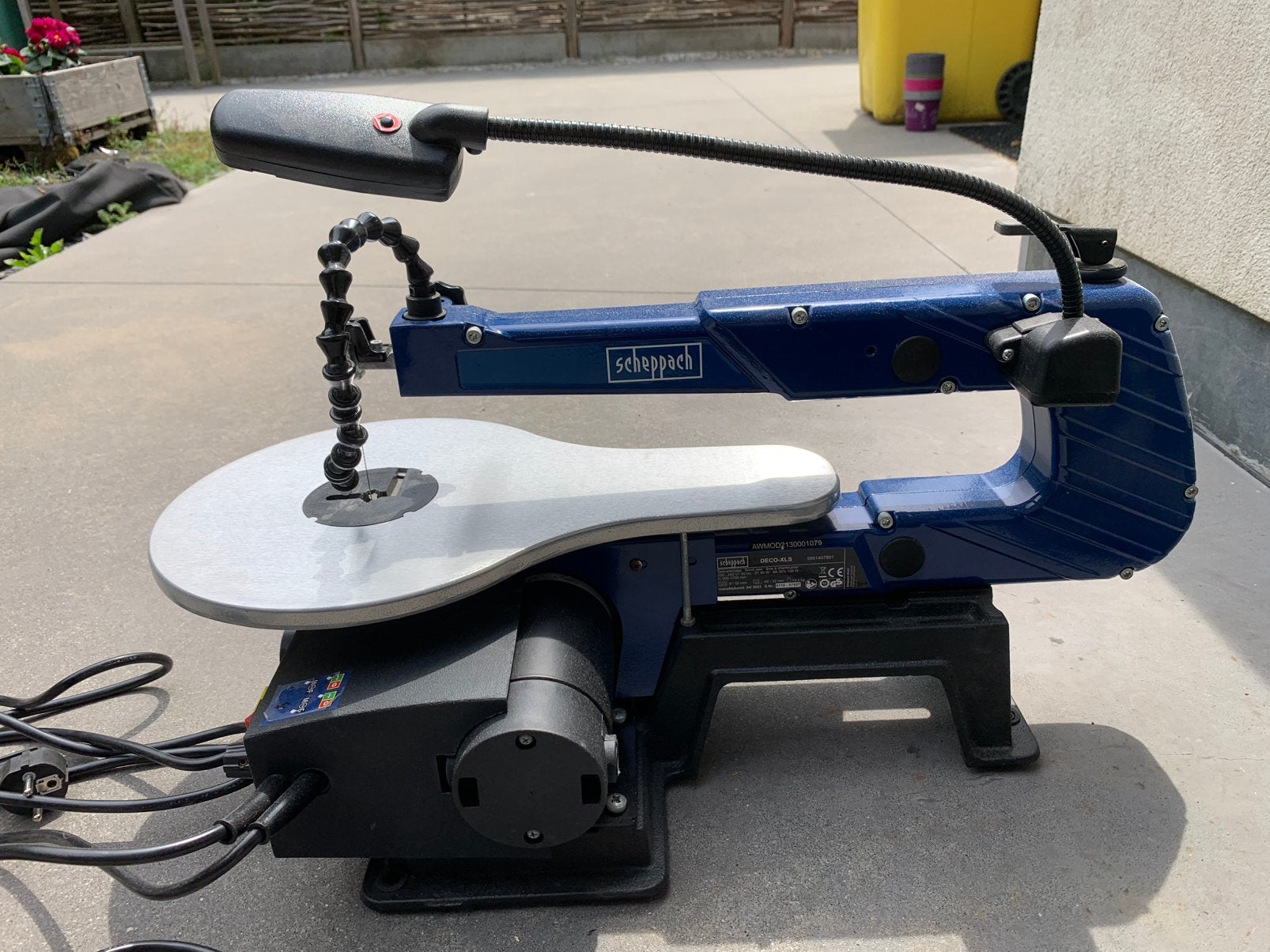 Scheppach figuurzaagmachine, Ophalen, Gebruikt, Figuurzaag