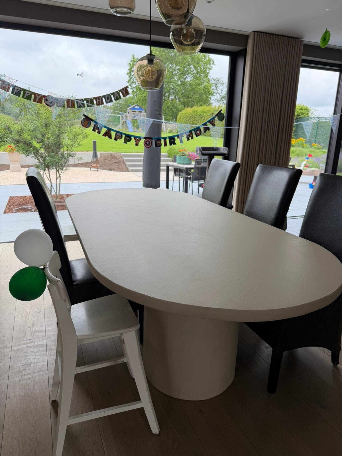 Mortex tafel, Huis en Inrichting, Tafels | Eettafels, Ophalen, Nieuw